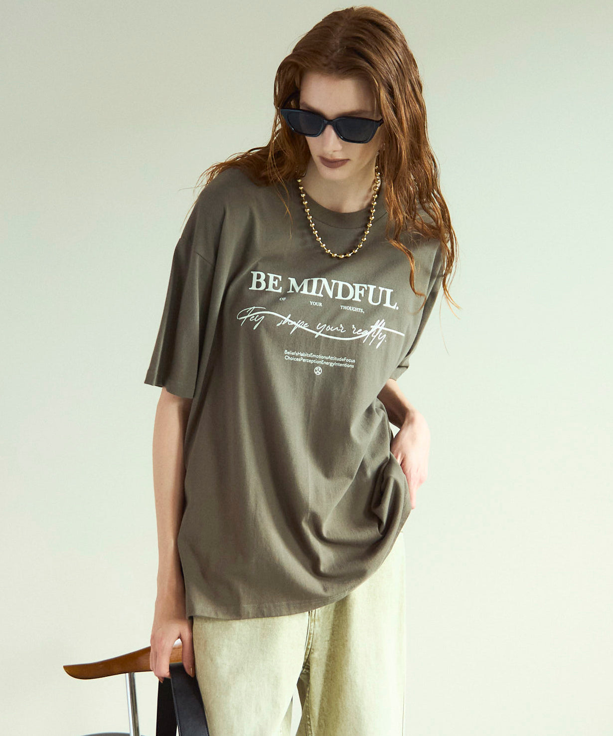 【SALE】BE MINDFUL Logo T-shirt