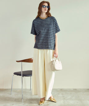 【SALE】Back Numbering Border T-shirt