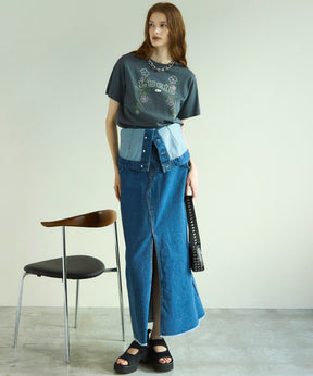 【SALE】LUCID  Glitter Flower T-shirt