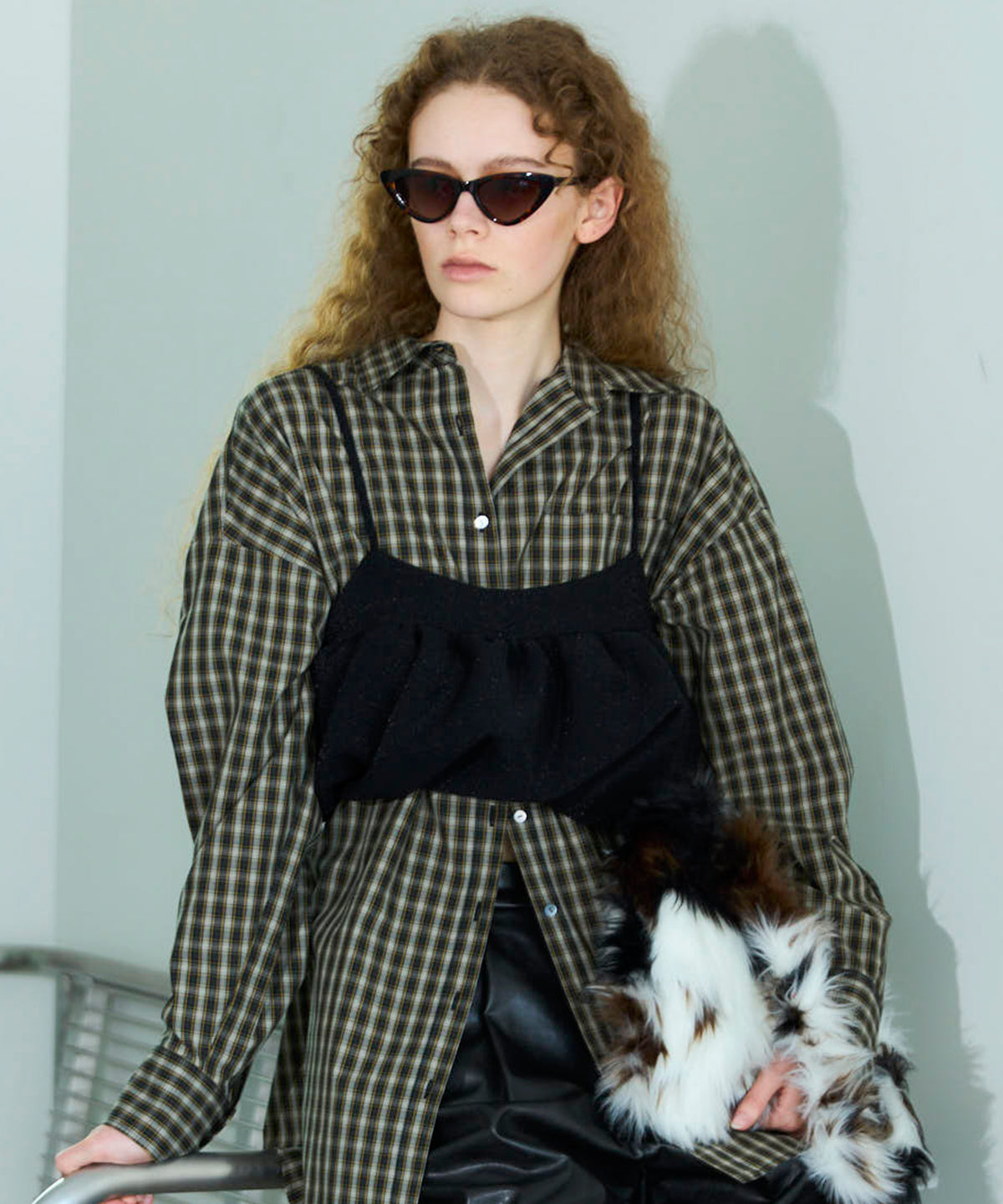 Glitter Volume Balloon Bustier