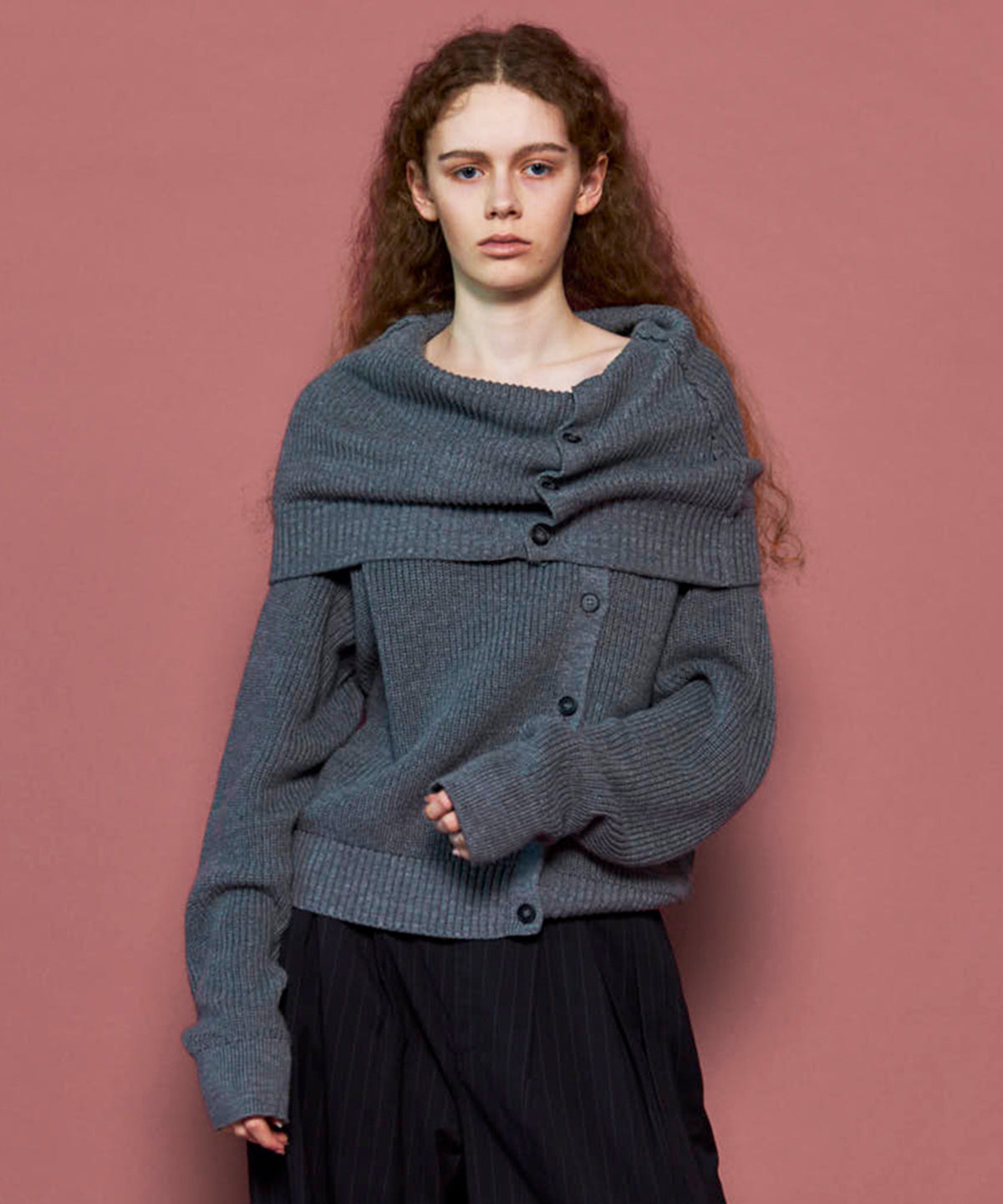 Multiway Off Shoulder Knit Pullover