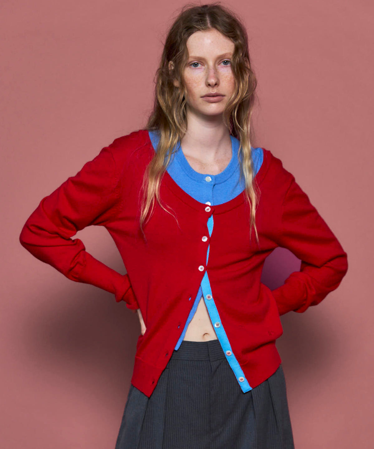 Multiway Cardigan Set Knit Tops