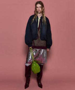 Multi Fabric Drawstring Bag