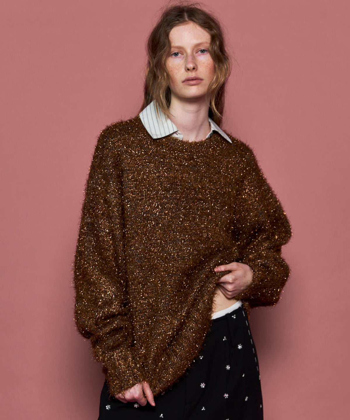 Sparkling Knit Pullover