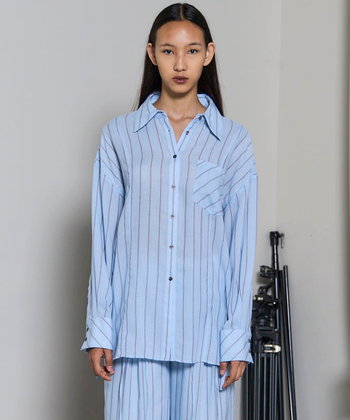 2way Attachment Lace Shirt