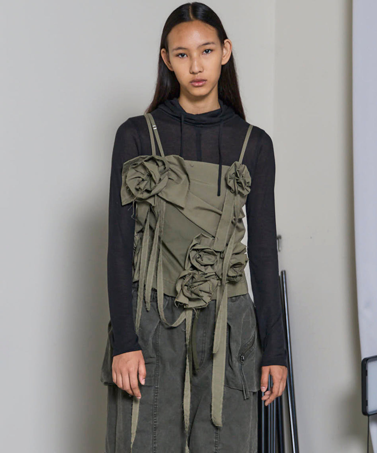 Motif Ribbon Bustier