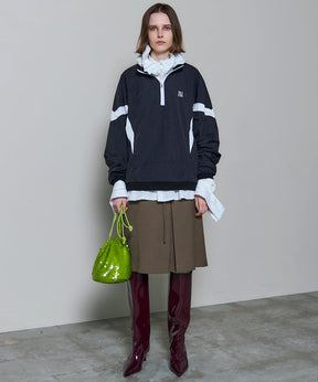 Multi Fabric Drawstring Bag