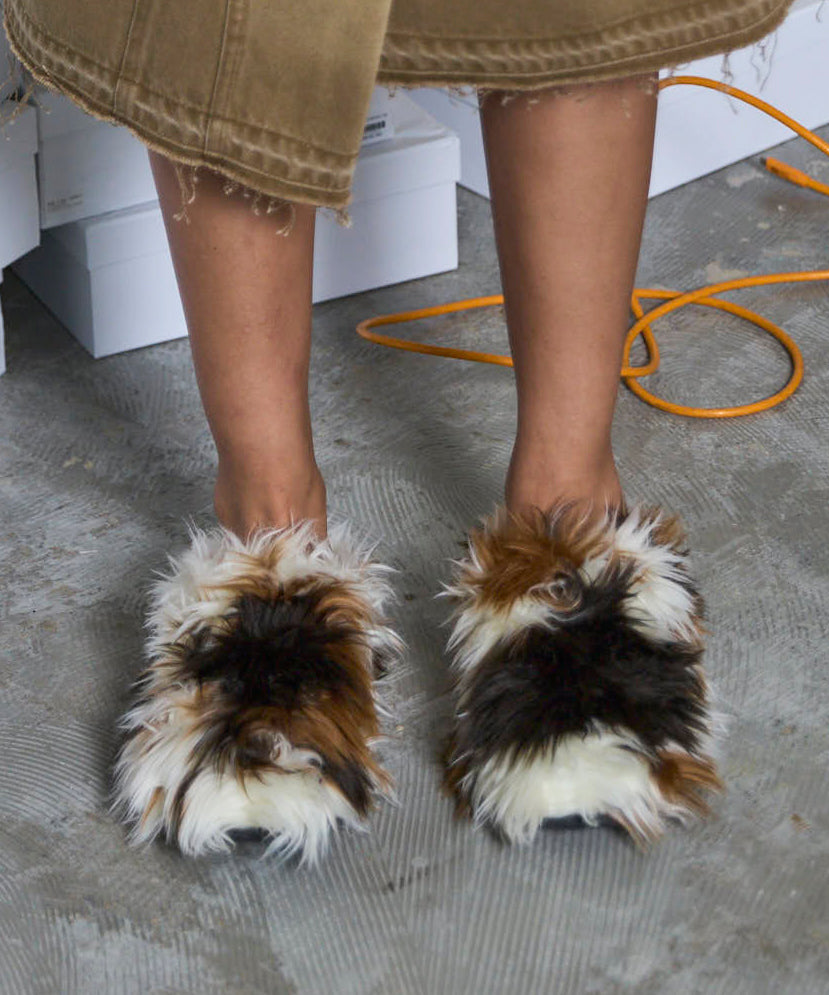 サボ　ページ Multi Fabric Sabot Shoes