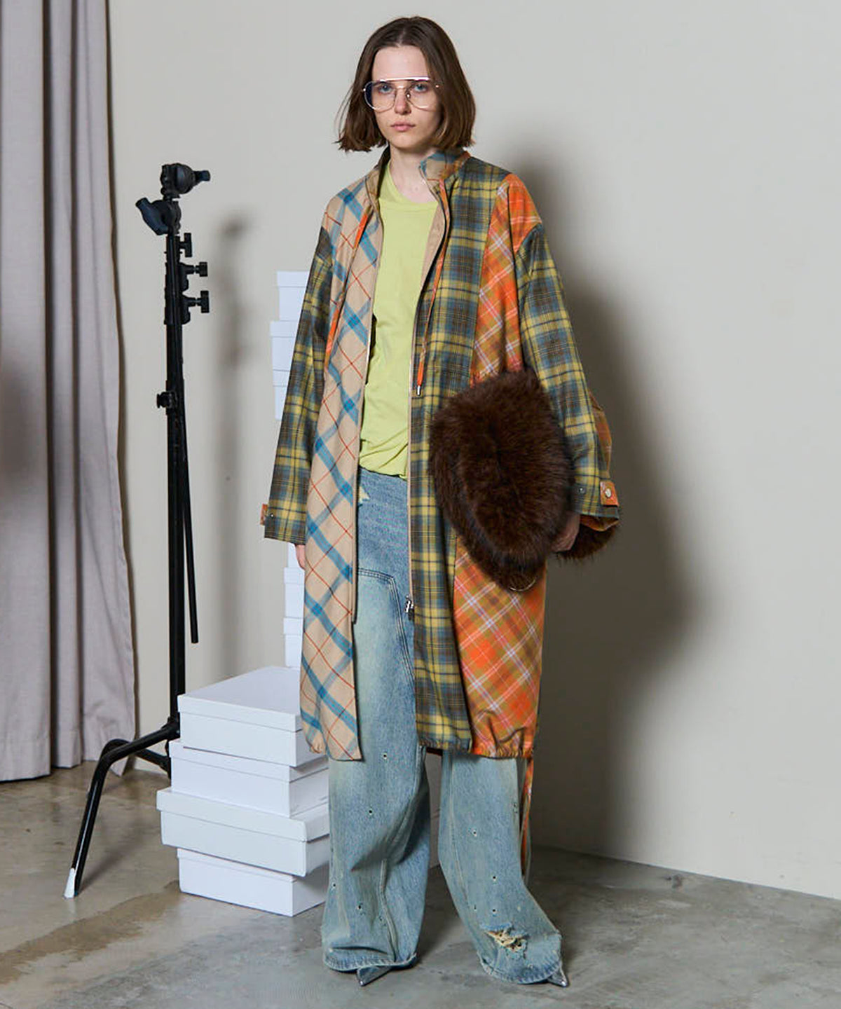 Plaid Mods Coat