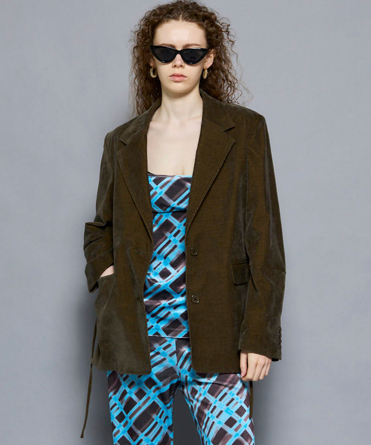 Chambray Corduroy Jacket