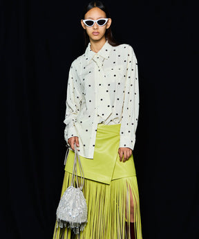 Multi Fabric Drawstring Bag