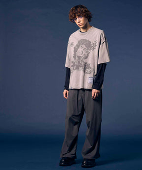 捕获洗衣机处理Prime-Erover脖子长袖T恤