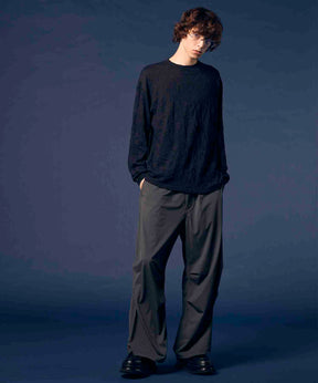 捕获洗衣机处理Prime-Erover脖子长袖T恤