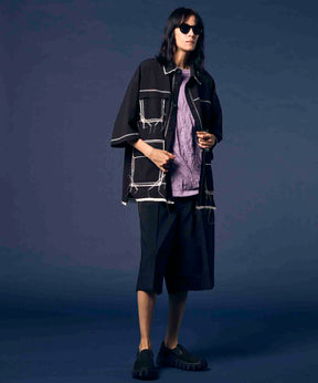 捕获洗衣机处理Prime-Over船员脖子T恤