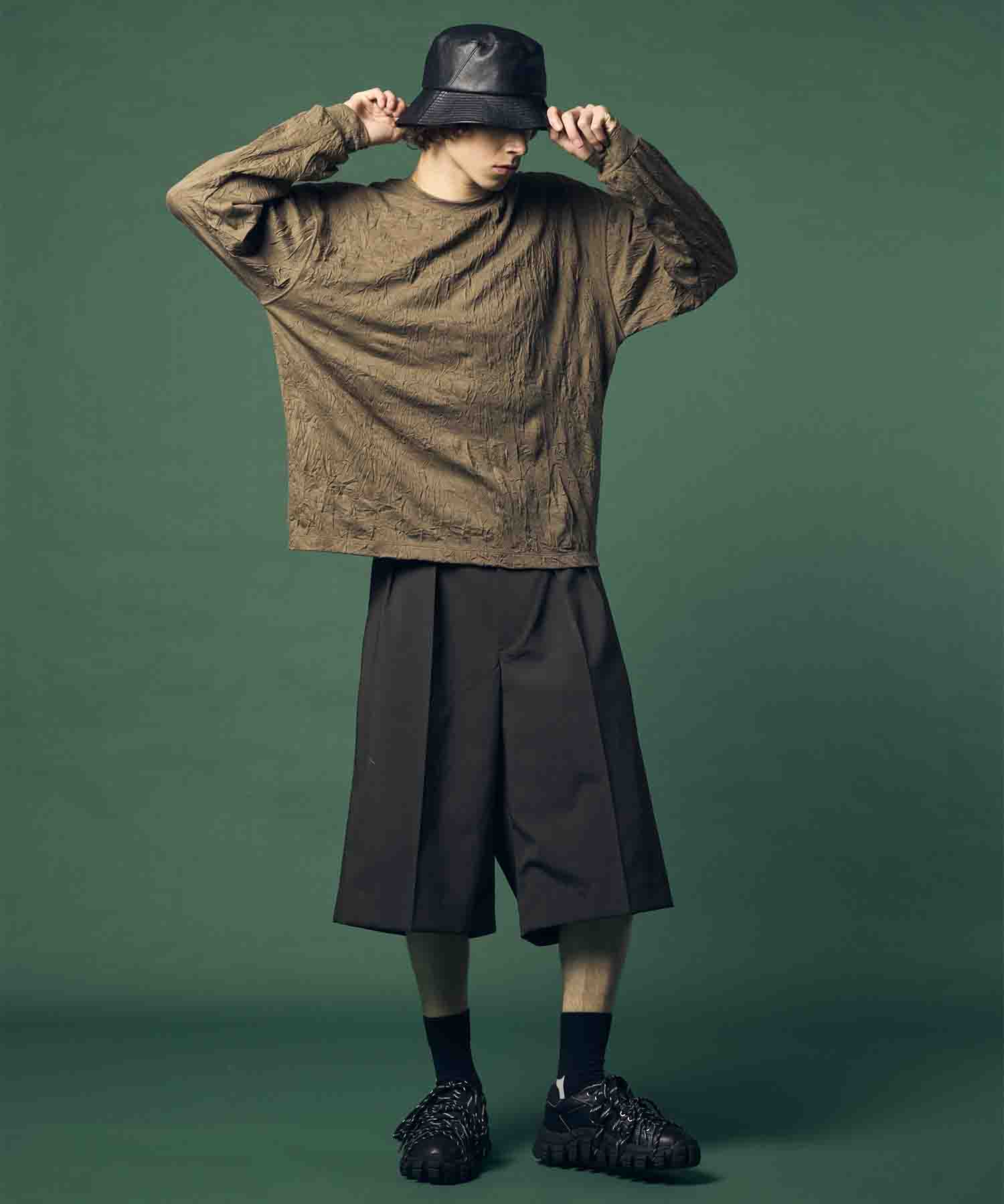 捕获洗衣机处理Prime-Erover脖子长袖T恤