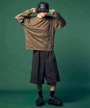 捕获洗衣机处理Prime-Erover脖子长袖T恤