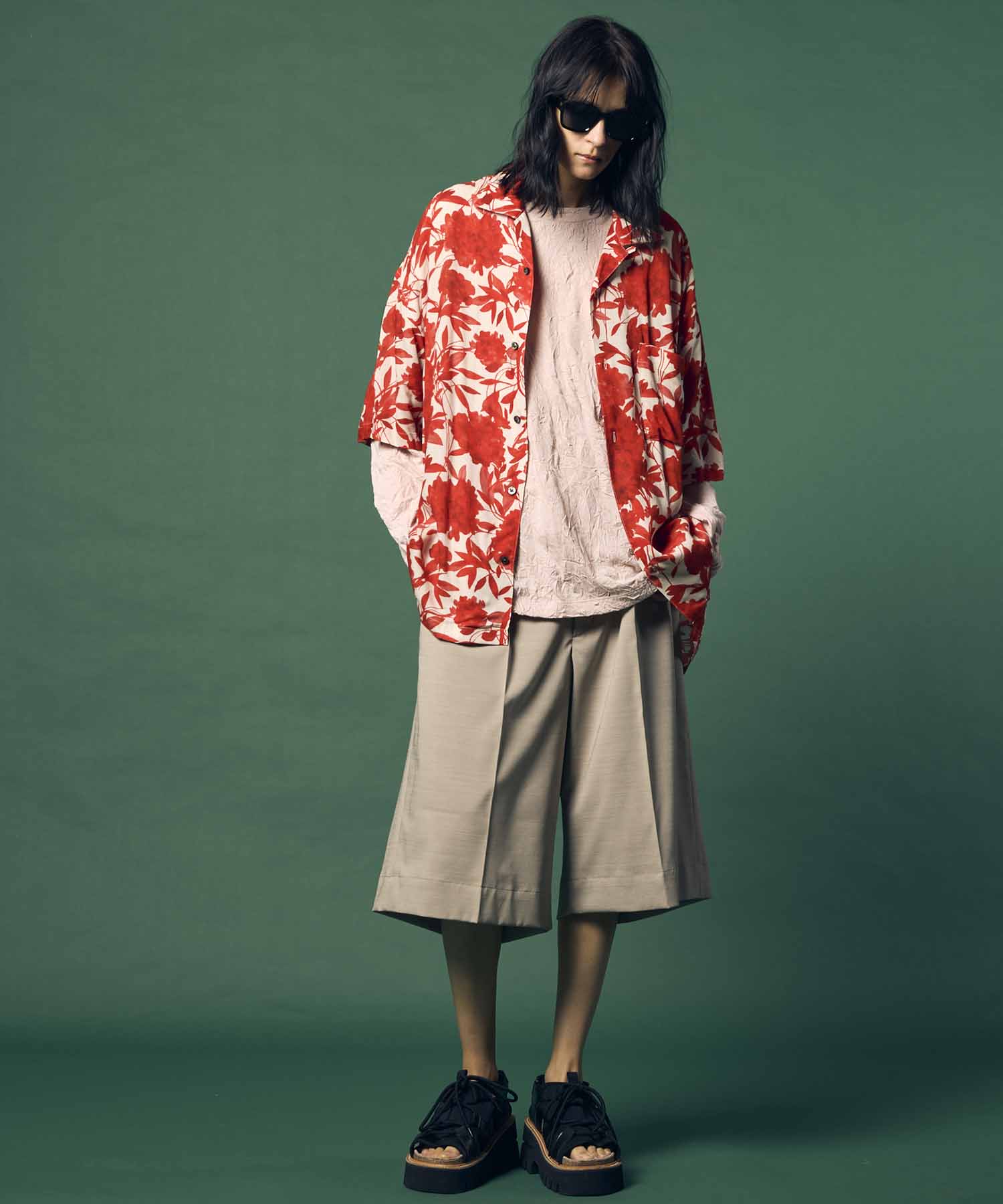 捕获洗衣机处理Prime-Erover脖子长袖T恤