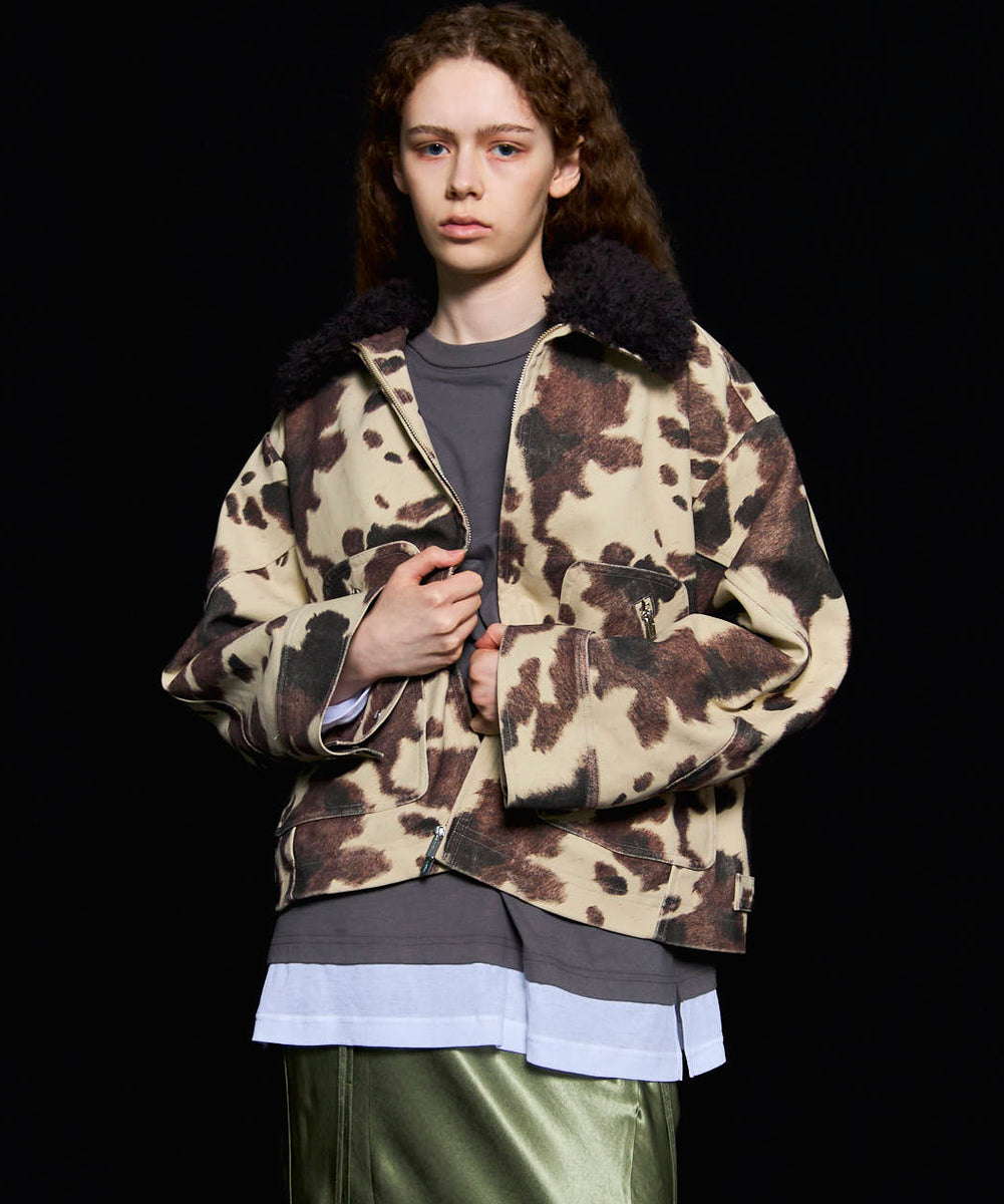 CLANE COW BOA BLOUSON 新品】CLANE COW BOA BLOUSON