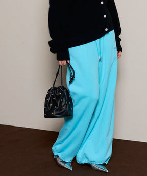 Multi Fabric Drawstring Bag