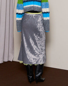 多路Velor美人鱼中心裙