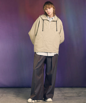 Prime-Over Half Zip Anorak Blouson