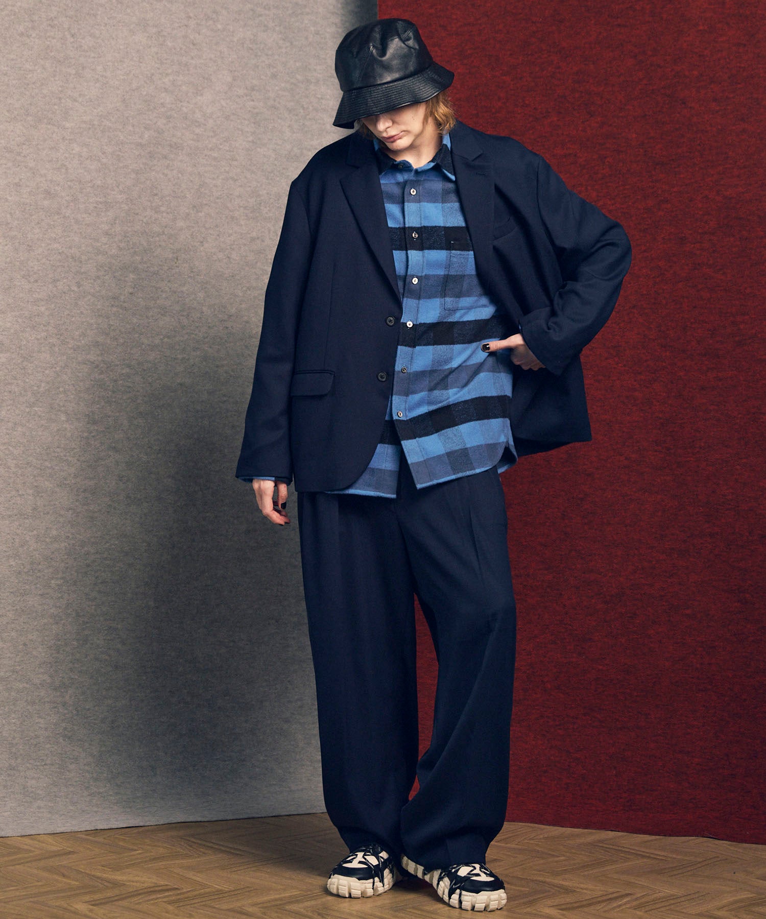 [意大利死库织物]原始的常规领绒布衬衫