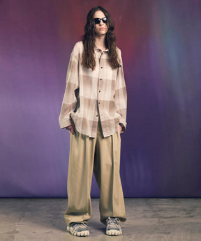 Prime-Over Cotton Organdy 일반 칼라 셔츠를 확인하십시오