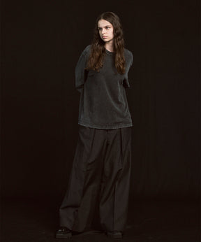 [ex] Prime-Ore-Ore-Ore-Ore-Over Smooth Crew Neck长袖T恤