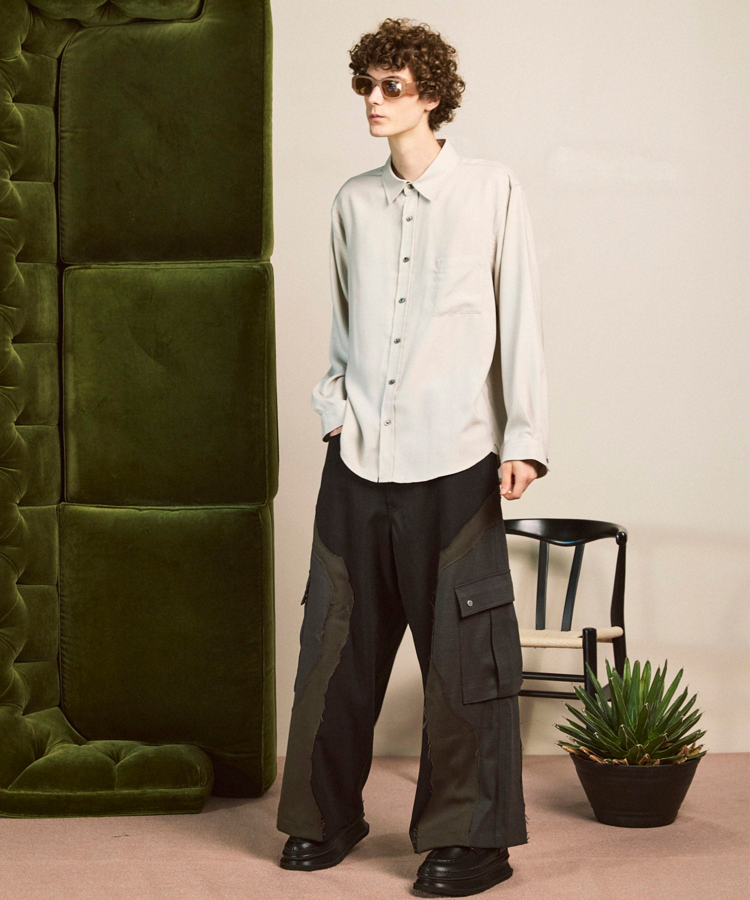 Big Pocket Wide Pants