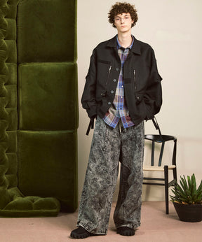 Prime-Over Cargo Big Poket Shirt Blouson