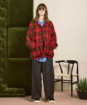 [이탈리아 데드 스톡 패브릭] 프라임 오버 라글란 슬리브는 칼레인 블루슨