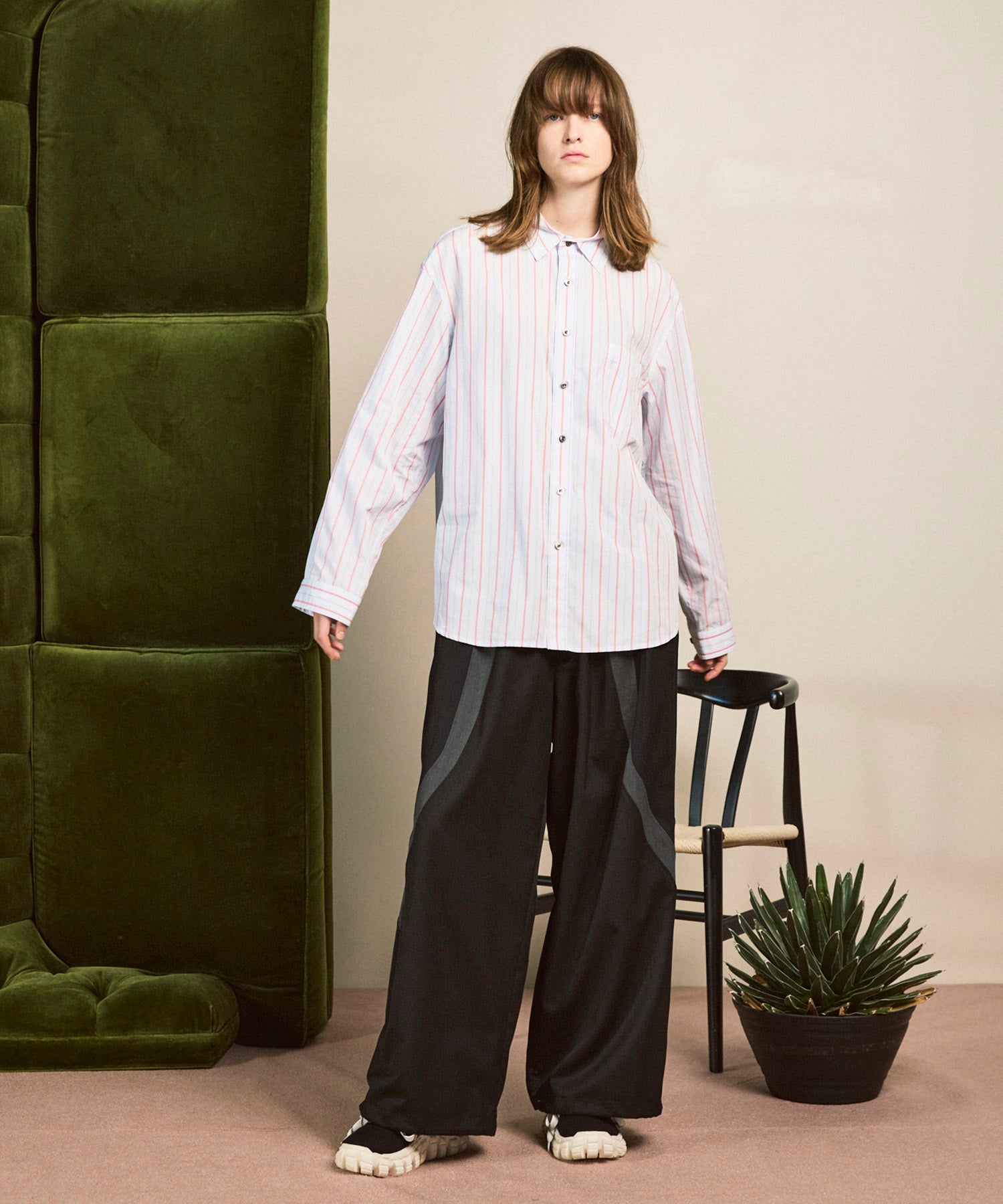 [이탈리아 데드 스톡 패브릭] 프라임 오버 일반 칼라 셔츠