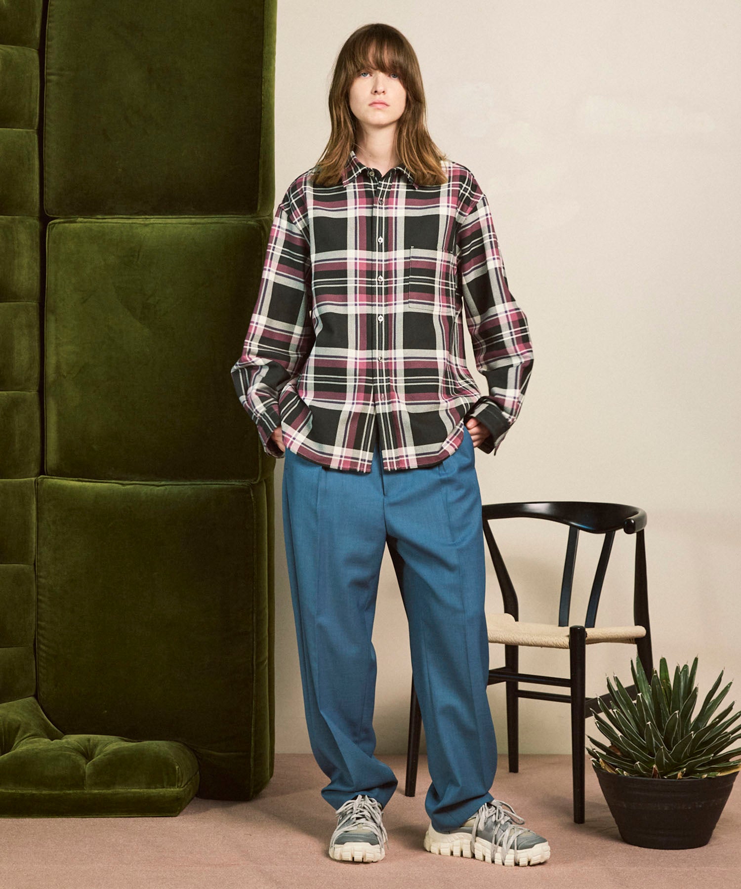 Dry Gabardine Regular-Over Set Up