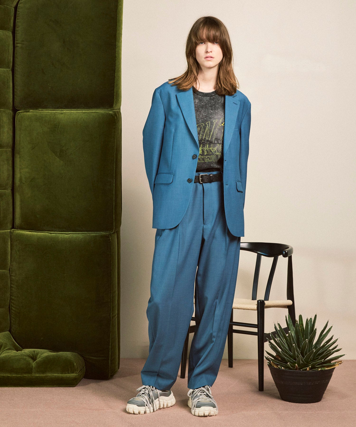 Dry Gabardine Regular-Over Set Up