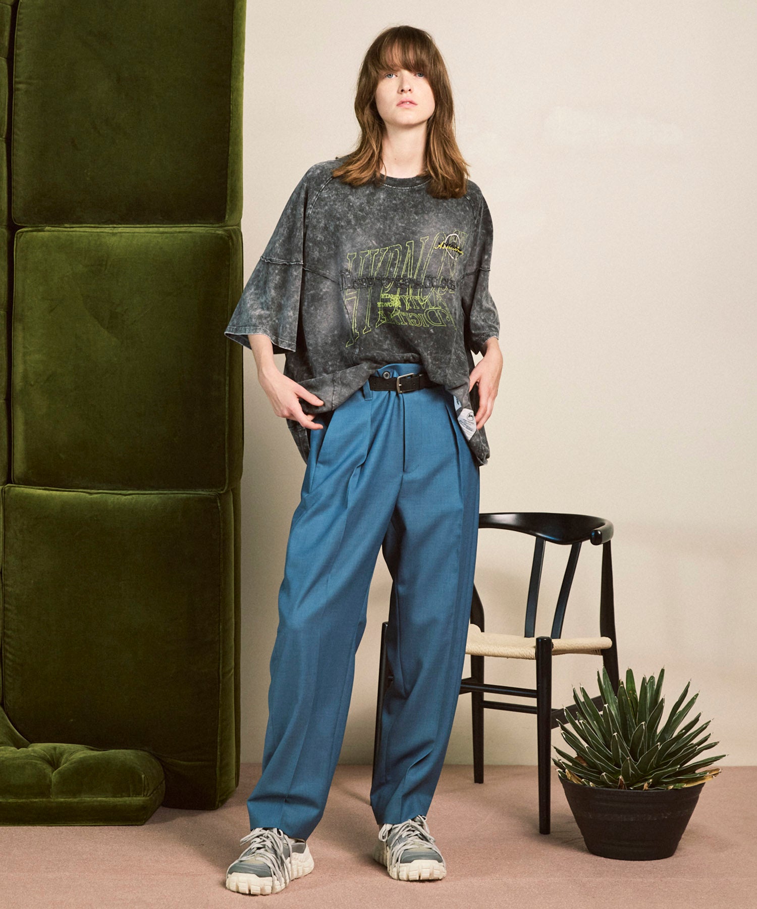 Dry Gabardine Regular-Over Set Up