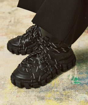 [SPECIAL SHOES FACTORY COLLABORATION] Rattling Sole Low-Cut Shoes