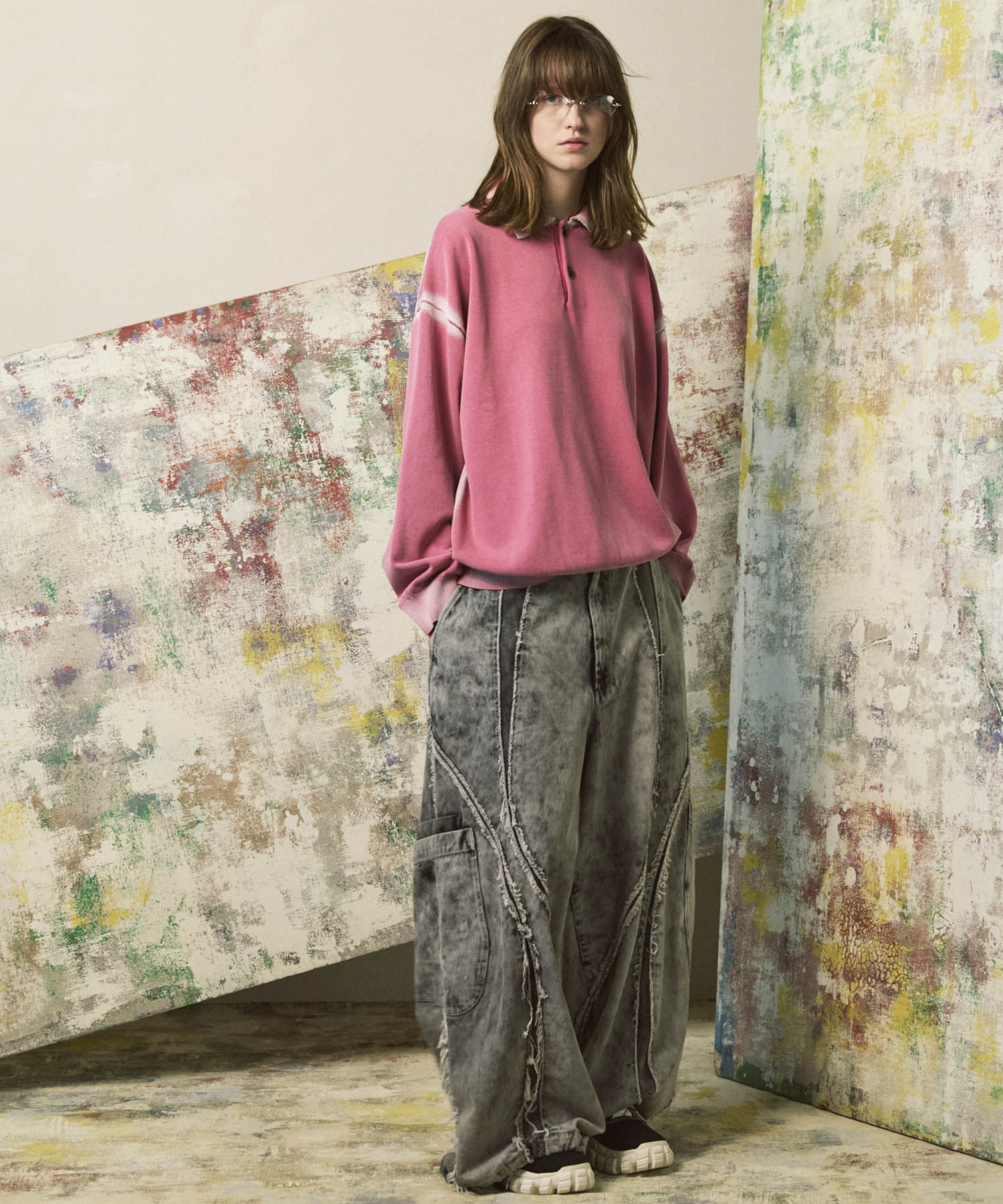 Big Pocket Wide Pants