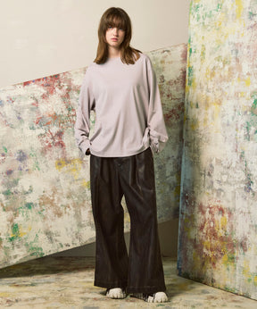 [ex] Prime-Over光滑的船员脖子长袖T恤