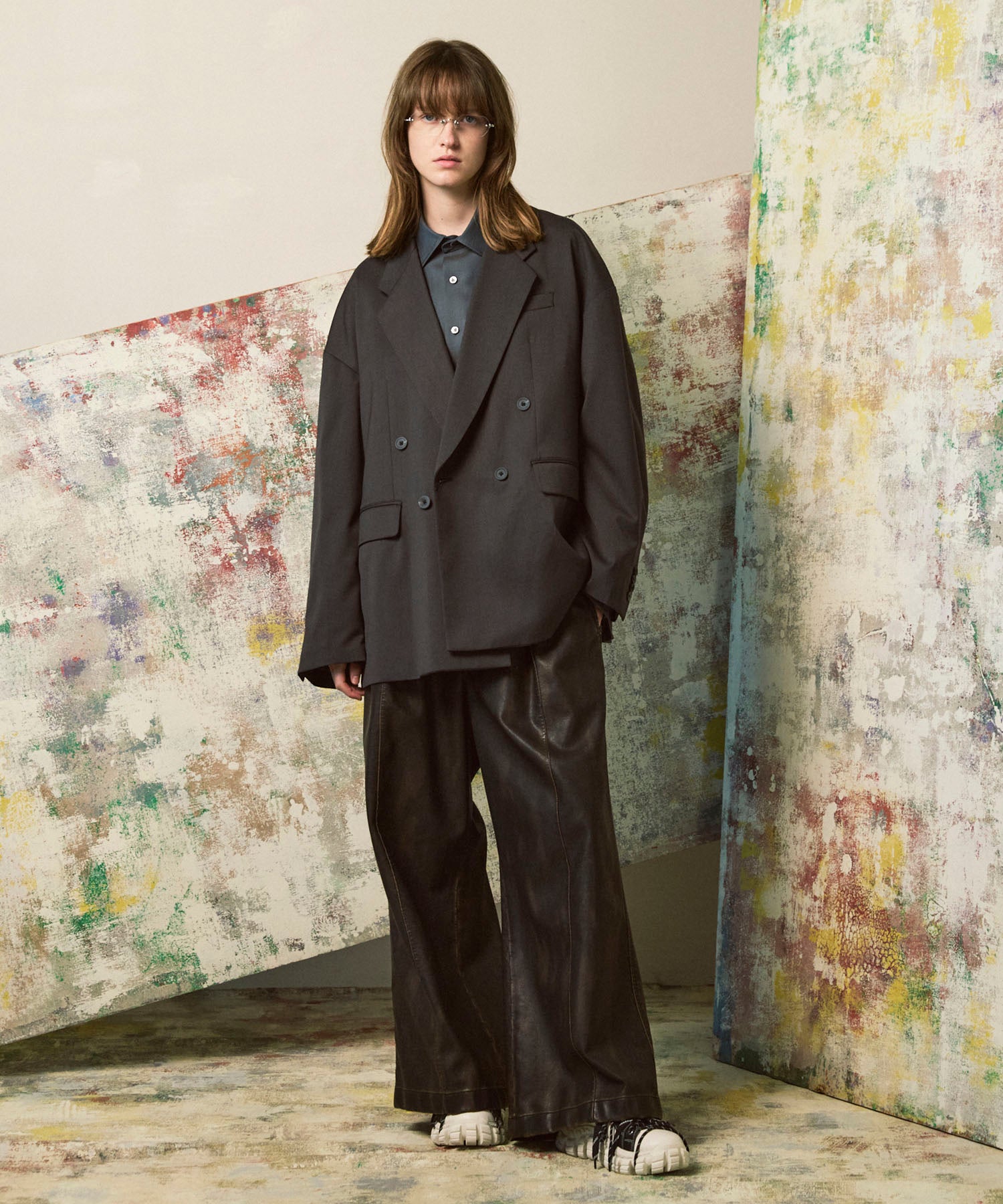 Wool Mix Prime-Over Double Tailored Jacket