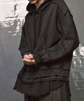 [25AW PRE-ORDER] Nuance Graphics Hand Stitching Long Sleeve TEE