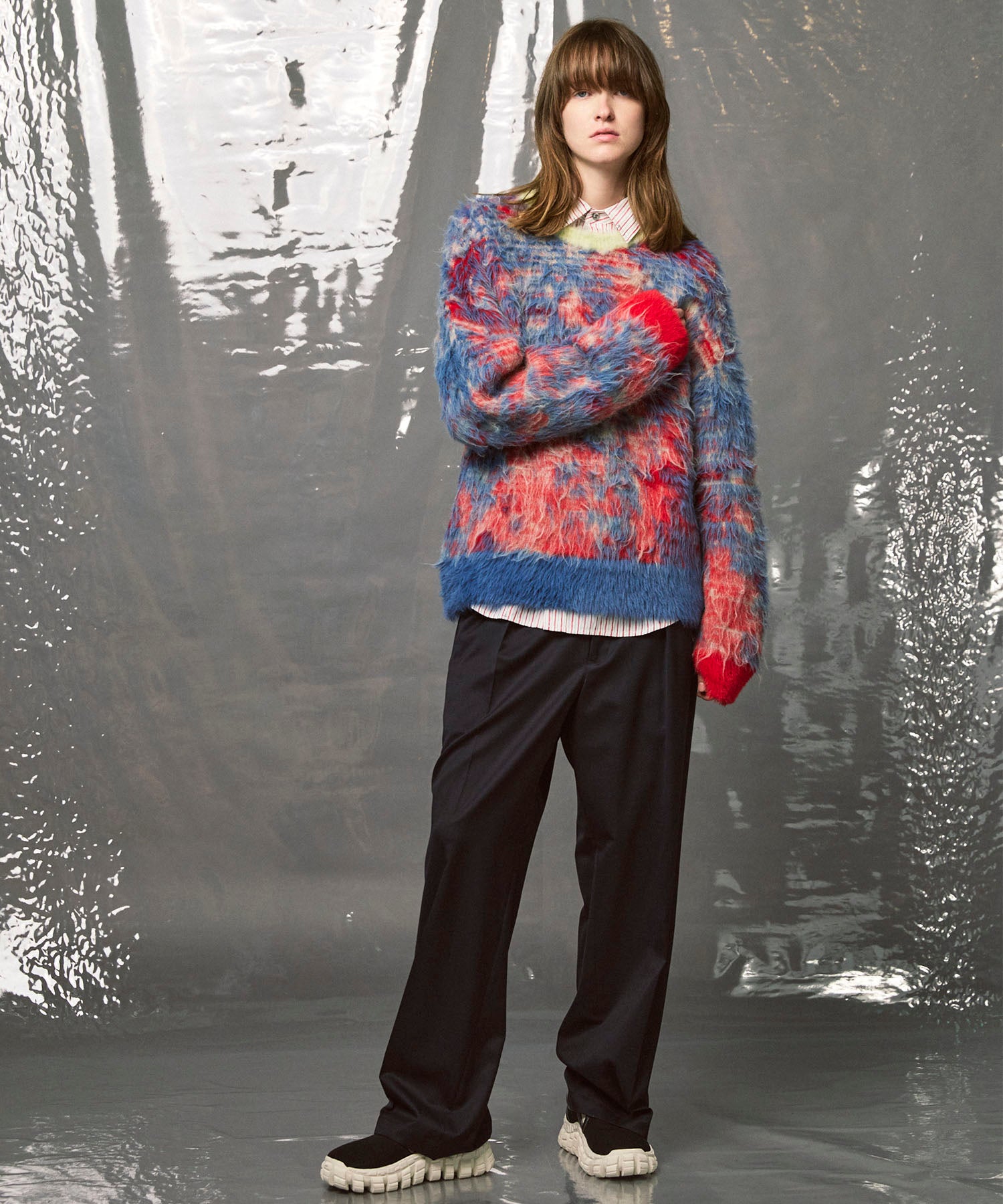 [이탈리아 데드 스톡 패브릭] 프라임 오버 일반 칼라 셔츠