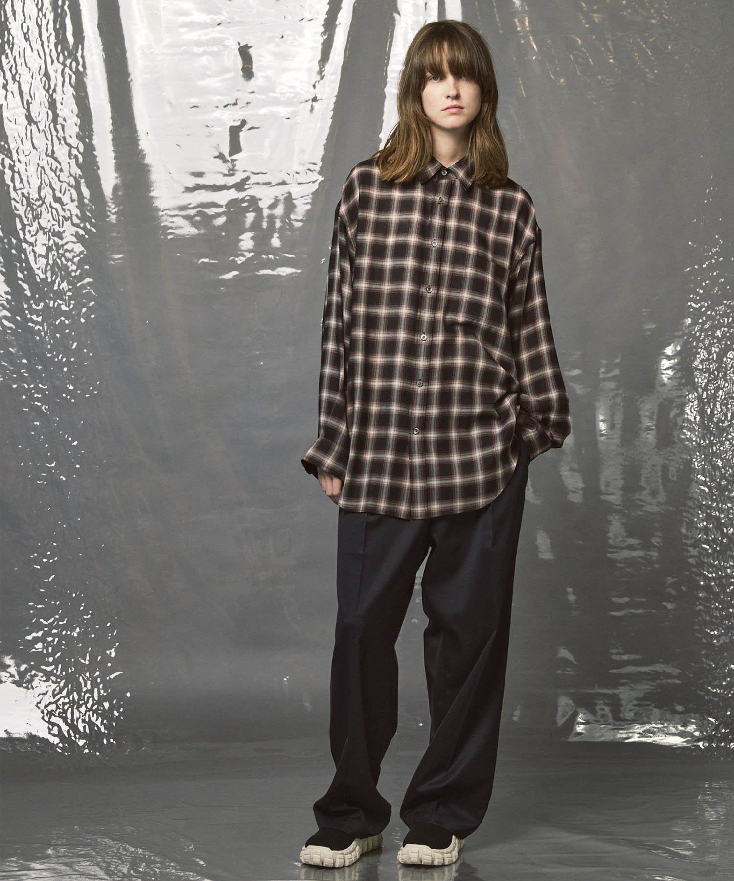 울 믹스 스무드 프라임 넓은 1짜리 넓은 바지