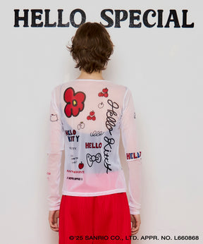 [HELLO KITTY × MAISON SPECIAL] HELLO KITTY Mesh Inner