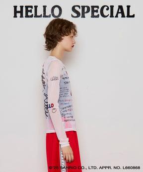 [HELLO KITTY × MAISON SPECIAL] HELLO KITTY Mesh Inner