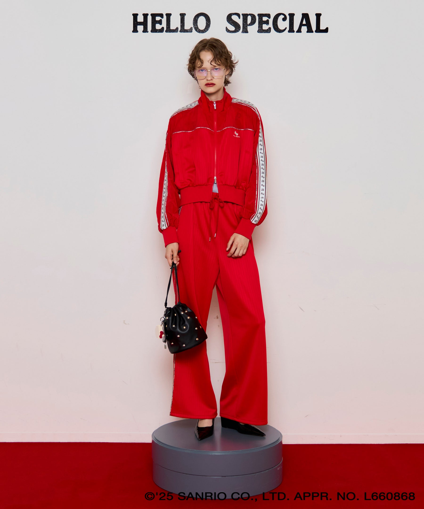 [헬로 키티 × 메이슨 스페셜] 헬로 키티 헬로 스페셜 트랙 재킷