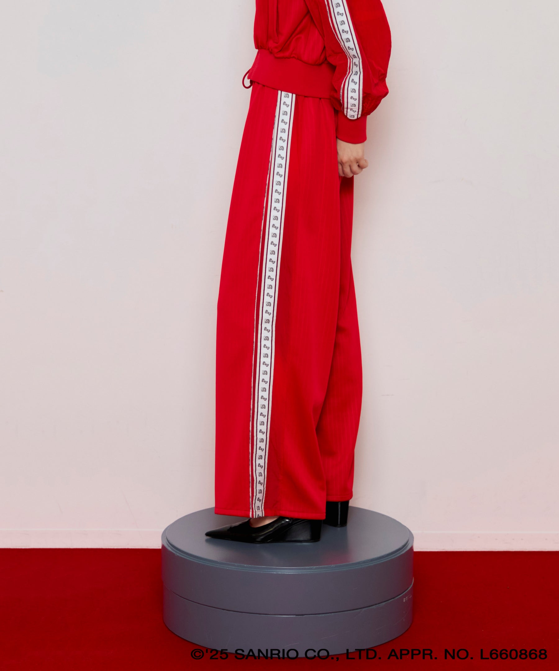 【HELLO KITTY × MAISON SPECIAL】 Hello Special Track Pants