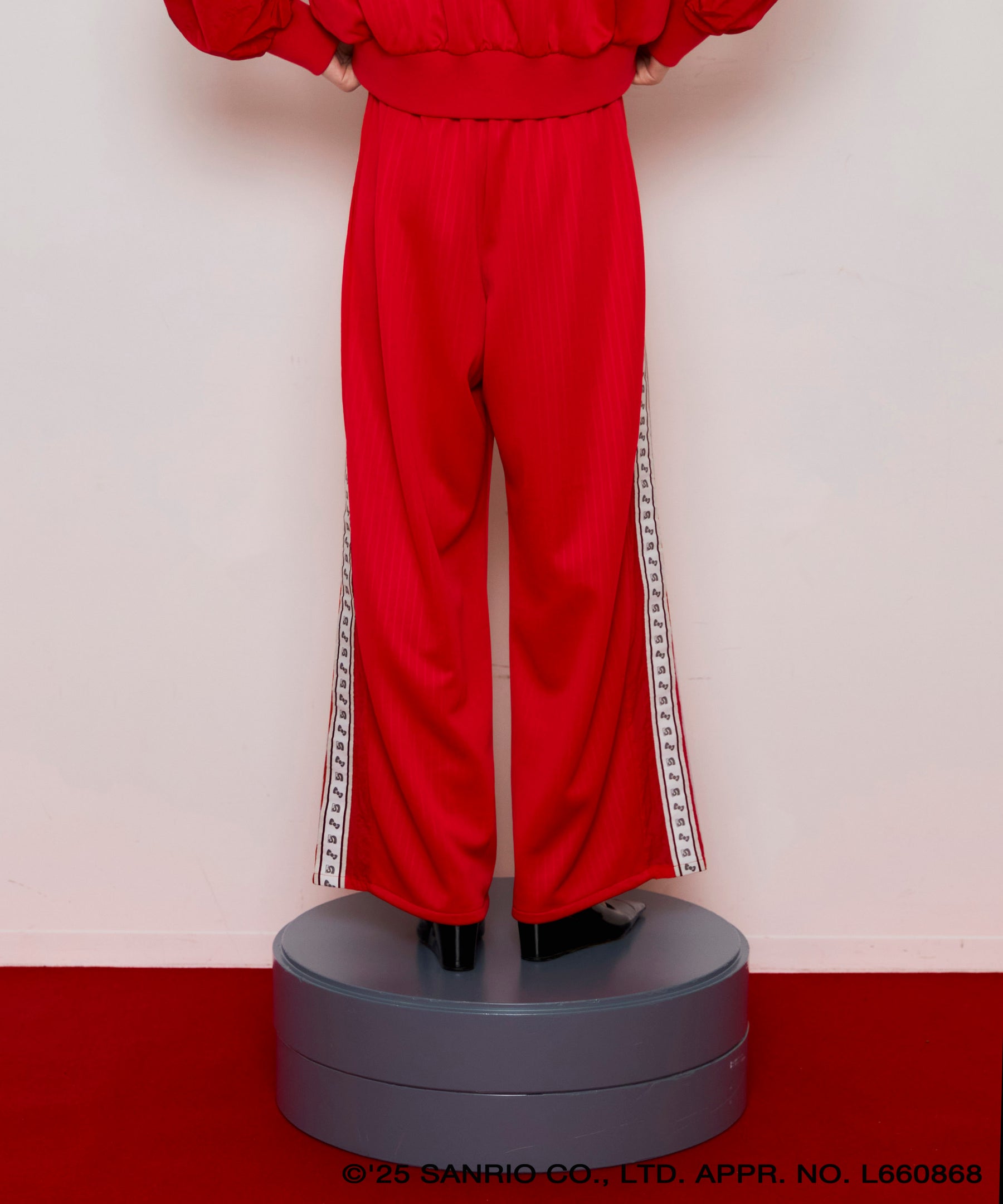 【HELLO KITTY × MAISON SPECIAL】 Hello Special Track Pants