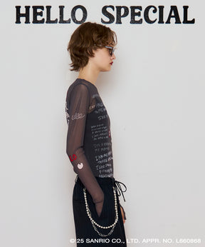 [HELLO KITTY × MAISON SPECIAL] HELLO KITTY Mesh Inner