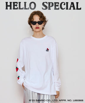 [HELLO KITTY × MAISON SPECIAL]HELLO KITTY Long-Sleeve T-Shirt