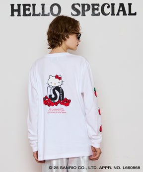 [HELLO KITTY × MAISON SPECIAL]HELLO KITTY Long-Sleeve T-Shirt